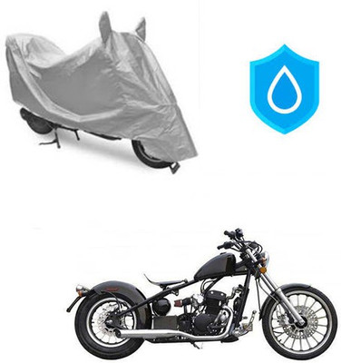 Atulit enterprises Two Wheeler Cover for Harley Davidson(Bobber 350, Silver)