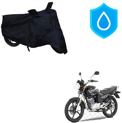 Atulit enterprises Two Wheeler Cover for Yamaha(Libero, Black)