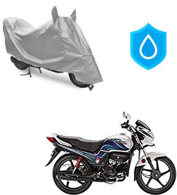 Atulit enterprises Two Wheeler Cover for Hero(Passion Pro TR, Silver)