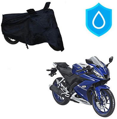 Atulit enterprises Waterproof Two Wheeler Cover for Yamaha(R15, Black)