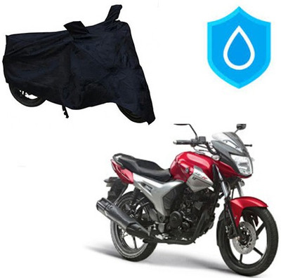 Atulit enterprises Two Wheeler Cover for Yamaha(SZ X, Black)