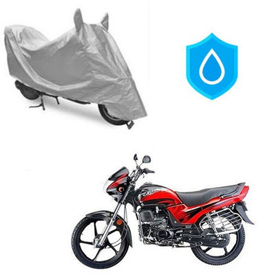 THE REAL ARV Waterproof Two Wheeler Cover for Honda(Passion Plus, Silver)