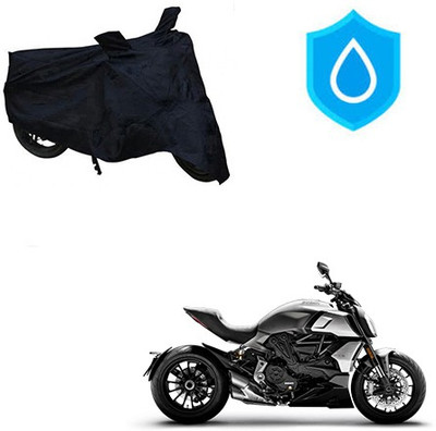 HYBRIDS COLLECTION Waterproof Two Wheeler Cover for Ducati(Diavel, Black)