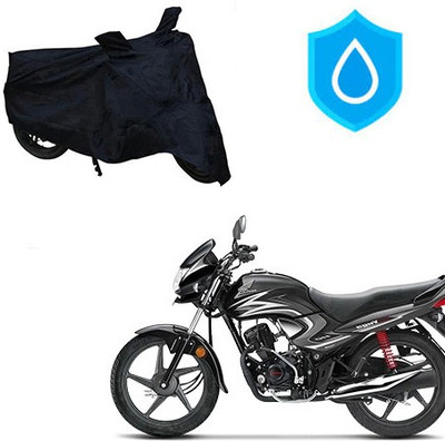 THE REAL ARV Waterproof Two Wheeler Cover for Honda(Dream, Black)