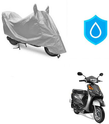 Atulit enterprises Two Wheeler Cover for Indus(Yo Spark, Silver)