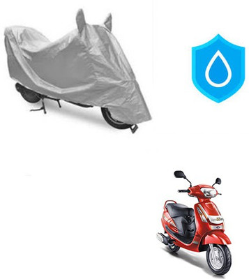 Atulit enterprises Waterproof Two Wheeler Cover for Mahindra(Duro DZ, Silver)