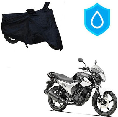 RPSENTTERPR Waterproof Two Wheeler Cover for Yamaha(SZ R, Black)