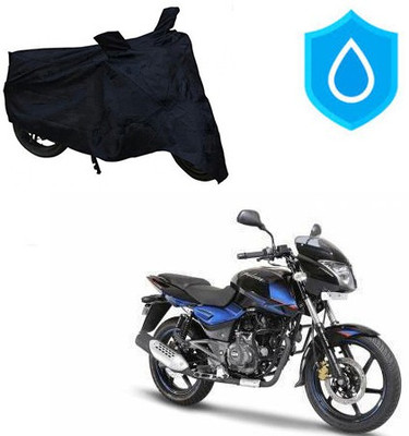 HYBRIDS COLLECTION Waterproof Two Wheeler Cover for Bajaj(Pulsar 150 DTS-i, Black)