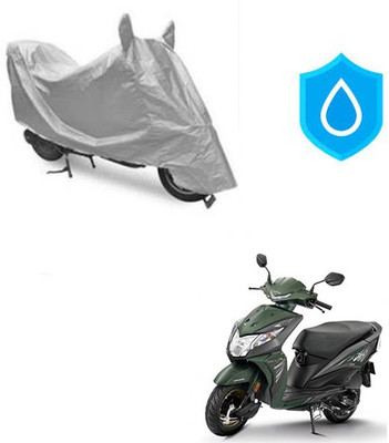 Atulit enterprises Two Wheeler Cover for Honda(Deo, Silver)