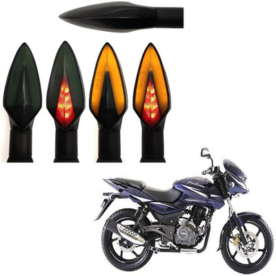 BRPEARl Side LED Indicator Light for Bajaj Pulsar 200 NS DTS-i(Red, Yellow)