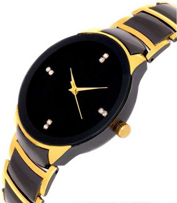Shiv Sai Creation black gold -11 Boys And Men New Luxury Designer Attractive Gold Analog Watch - For Boys Analog Watch  - For Men