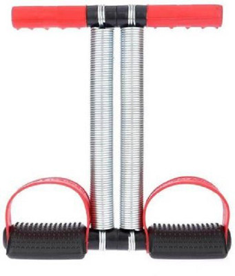 PRODEALS Tummy Trimmer With DOUBLE Steel Spring Burn Off Calories & Tone Your Muscles Ab Exerciser(Red, Silver, Black)
