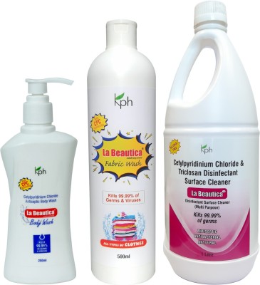 La Beautica Disinfectant kit with CPC technology…(1750 ml)