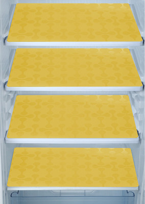 E-Retailer Fridge Mat(Width: 30 cm, Yellow)
