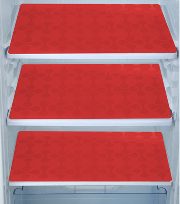 E-Retailer Fridge Mat(Width: 30 cm, Red)