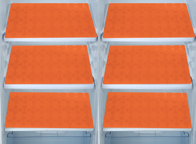 E-Retailer Fridge Mat(Width: 28 cm, Orange)