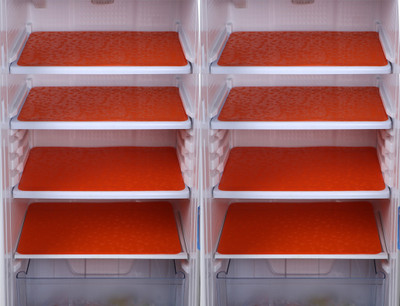 E-Retailer Fridge Mat(Width: 28 cm, Orange)