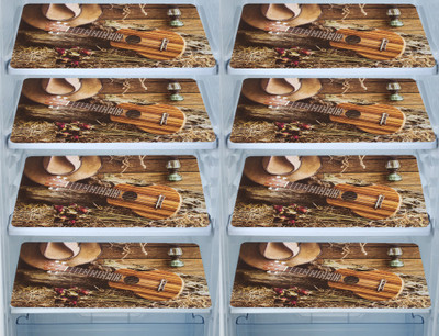 E-Retailer Fridge Mat(Width: 28 cm, Brown)