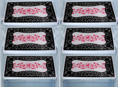 E-Retailer Fridge Mat(Width: 30 cm, Black)