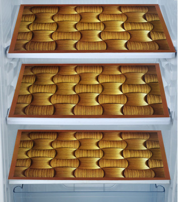 E-Retailer Fridge Mat(Width: 30 cm, Brown)