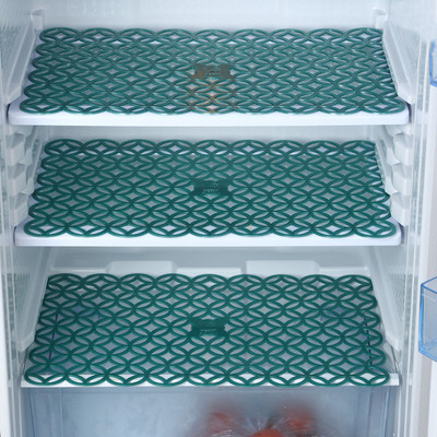 E-Retailer Fridge Mat(Width: 30 cm, Green)