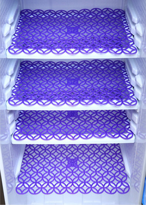 E-Retailer Fridge Mat(Width: 30 cm, Purple)