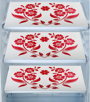 E-Retailer Fridge Mat(Width: 30 cm, Red)