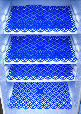 E-Retailer Fridge Mat(Width: 30 cm, Blue)