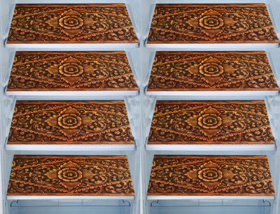 E-Retailer Fridge Mat(Width: 28 cm, Brown)