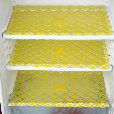 E-Retailer Fridge Mat(Width: 0 cm, Yellow)