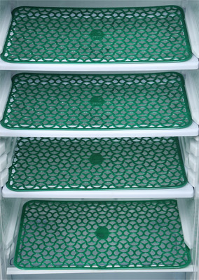 E-Retailer Fridge Mat(Width: 30 cm, Green)