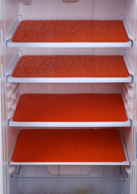 E-Retailer Fridge Mat(Width: 30 cm, Orange)