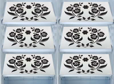 E-Retailer Fridge Mat(Width: 30 cm, Black)