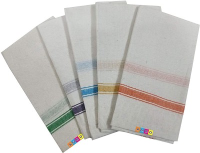 AMRO HOME NEEDS Cotton 200 GSM Bath, Hair, Beach, Hand, Sport, Hair Towel Set(Pack of 5)