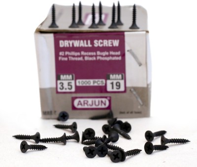 Arjun Iron Flat Head Drywall Screw(3.5 mm Pack of 1000)