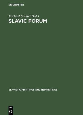 Slavic Forum(English, Hardcover, unknown)