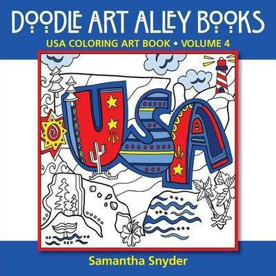 USA Coloring Art Book(English, Paperback, Snyder Samantha)