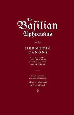 The Basilian Aphorisms(English, Paperback, unknown)