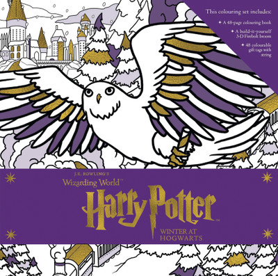 Harry Potter: Winter at Hogwarts: A Magical Colouring Set(English, Hardcover, Insight Editions)