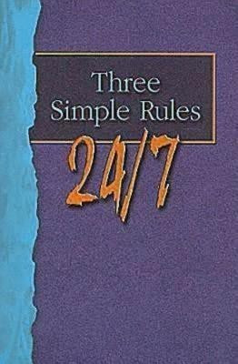 Three Simple Rules 24/7: Student Book(English, Paperback, Job Rueben)