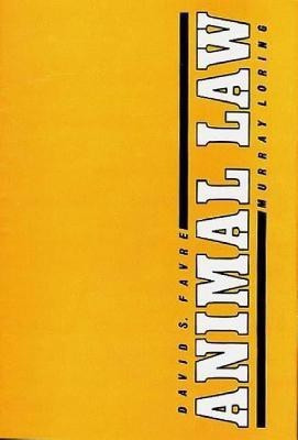 Animal Law(English, Hardcover, Favre David S.)