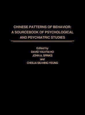 Chinese Patterns of Behavior(English, Hardcover, Ho David YF)