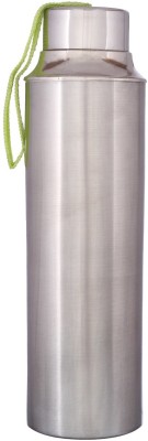 BIZOLO Stainless Steel Water Bottle 1000 ml Bottle(Pack of 1, Silver, Steel)