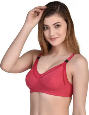 Cyxus 4G Women Maternity/Nursing Non Padded Bra(Red)