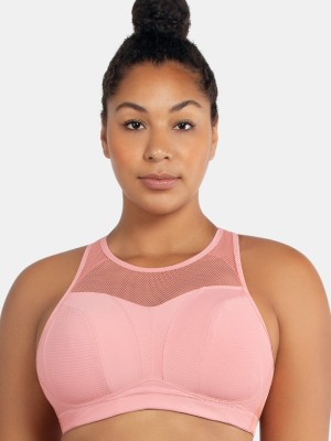 PARFAIT Fashion Women Sports Non Padded Bra(Pink)