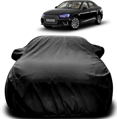 Purpleheart Car Cover For Audi A4 (With Mirror Pockets)(Black)