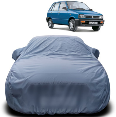 Purpleheart Car Cover For Maruti Suzuki Ritz (With Mirror Pockets)(Grey)