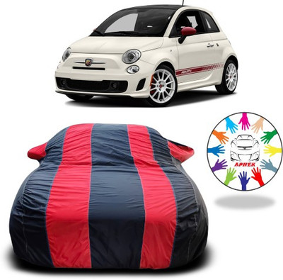 NUMBOR ONE Car Cover For Fiat Abarth Punto (With Mirror Pockets)(Red, Blue, For 2021 Models)