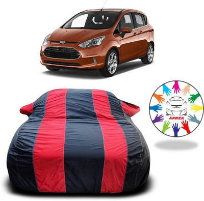 APNEK Car Cover For Ford B Max (With Mirror Pockets)(Red, Blue)
