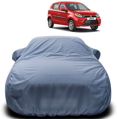 Purpleheart Car Cover For Maruti Suzuki A-Star (With Mirror Pockets)(Grey)